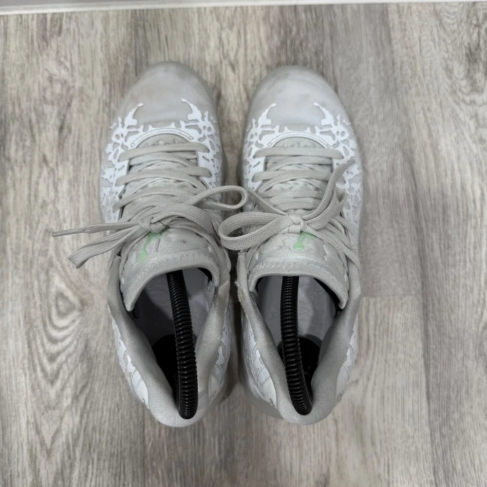 Nike Zion 3 Sanctuary Basketball Shoes Performance Sneakers White Green Kids‎